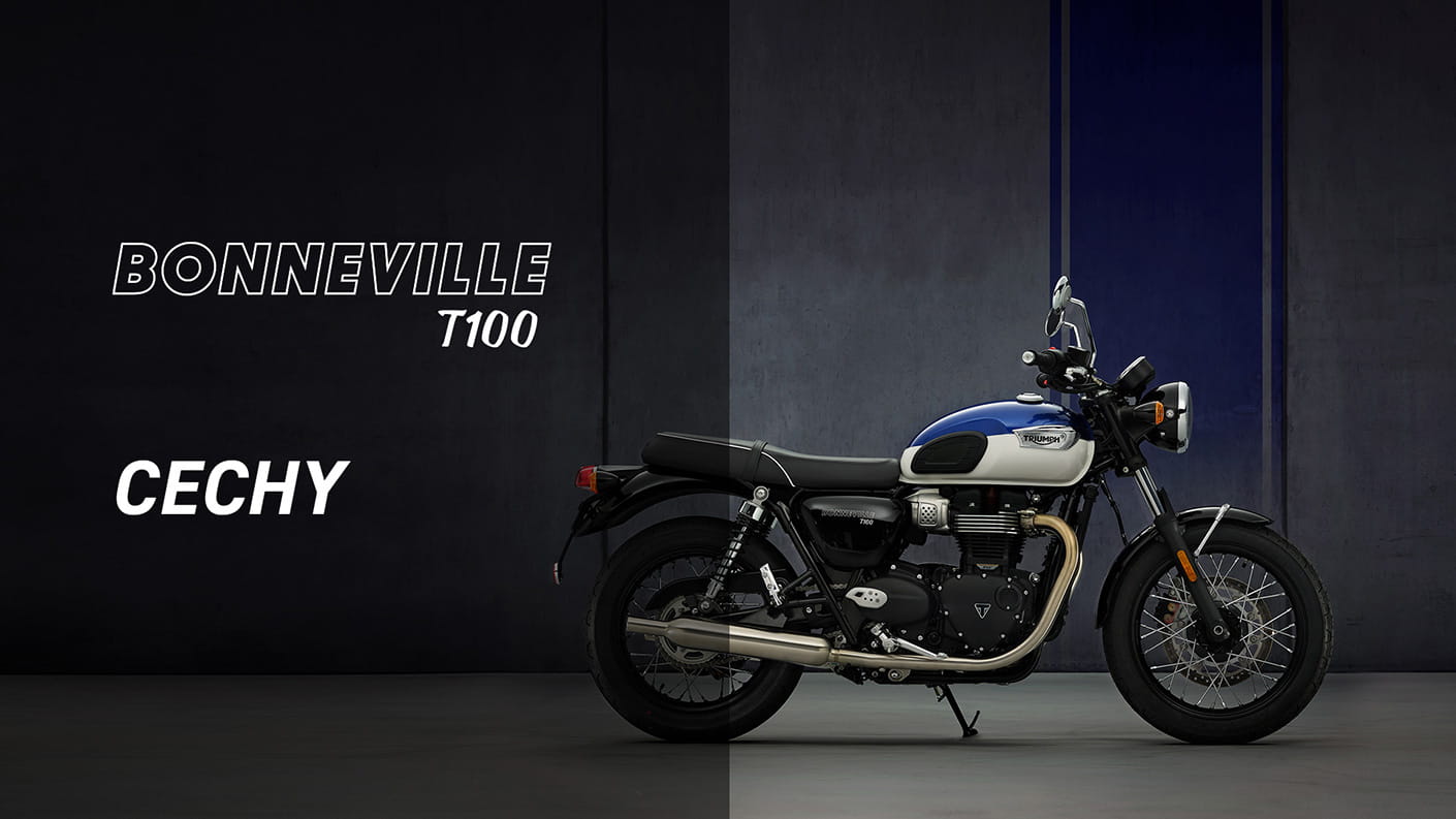 Bonneville T100 Model For the Ride